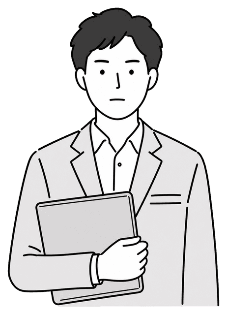 正社員エンジニアを雇う場合のイラスト