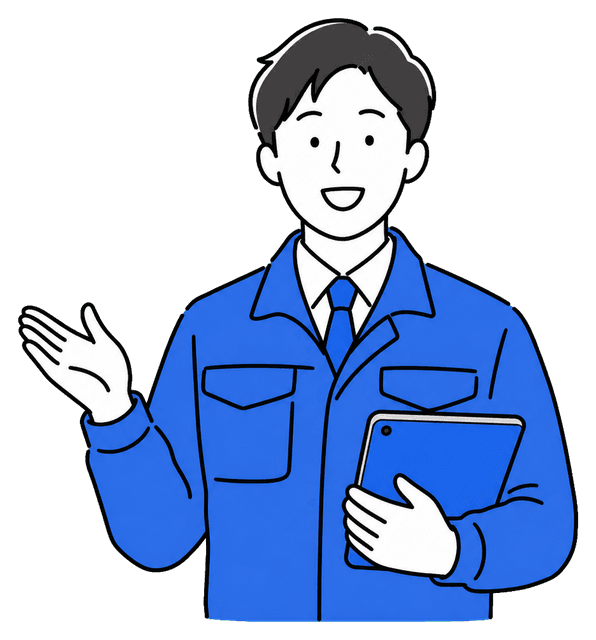 オキデジくんのかかりつけエンジニアイラスト